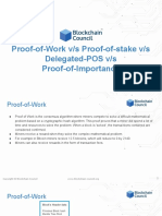 11 Proof of Work Vs Proof of Stake Vs Delegated POS Vs Proof of Importance
