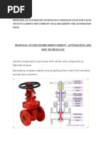 Proposal of Strategies Improvement - Automation and New Technology