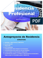 Parametros de Anteproyecto y Residencia