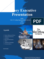 Disney Executive Presentation