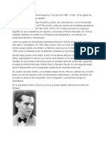 Federico García Lorca Biografia