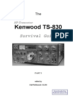 Kenwood TS-830: Survival Guide