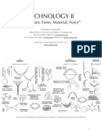 Technology Ii: "Processes: Form, Material, Force"