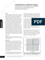 Human-Centred Design Workshops in Collaborative Strategic Design Projects: An Educational and Professional Comparison