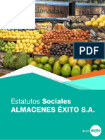 Estatutos Sociales Almacenes Grupo Exito 2021