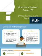 Indirect Speech - Commands and Questions