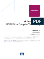HP StorageWorks Platform Kit Enterprise Virtual Array Release Notes