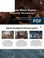 Manusia Renaisans Dan Kompas Perubahan - M.nur Rizal - GSM 2021