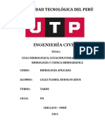 Ciclo hidrológico y cuenca hidrográfica