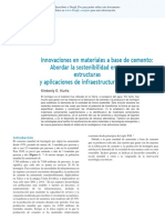 Lectura #2 - Innovations in Cement-Based Materials - Addressing Sustainability in Structural and (19151) ES