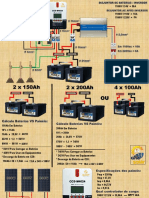 Projeto Do Sistema Off Grid Com 3 Paineis de 330W