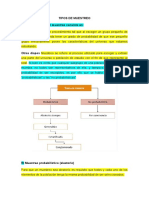 Tipos de Muestreo