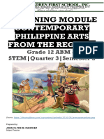 Contemporary Philippine Arts From The Regions: - Learning Module