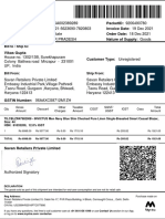 Bill To / Ship To:: Qty Gross Amount Discount Other Charges Taxable Amount CGST SGST/ Ugst Igst Cess Total Amount