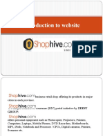 Intro to Pakistani eComm Site Shophive