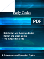 3 - Early Codes