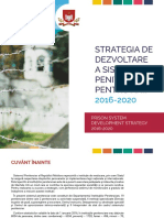 Strategia de Dezvoltare a Sistemului Penitenciar 2016-2020