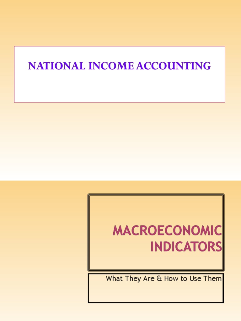 Understanding GDP & Economic Indicators | PDF | Gross Domestic Product ...
