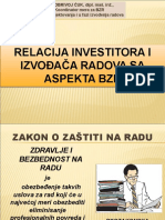 Relacija Investitor - Izvodjac Radova - Predavanje