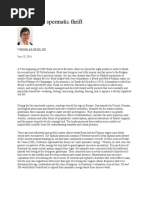 José Rizal Spermatic Thrift