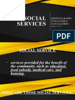 Social Services: Kristelle Arañes, Juvie Agatep & Joan Salamero