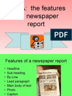 WALA: The Features of A Newspaper