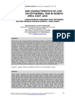 Geology and Characteristics of Low Sulphidation Epithermal Vein in Senepo Area, East Java