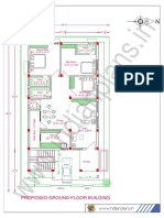 WWW - Indianplans.in: Proposed Ground Floor Building