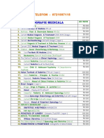 Bibliografie Medicala - Carti de Medicina Generala de Specialitate - Pe CD