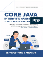 Core Java Interview Questions - 2021 - Sample