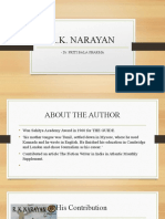 R.K. Narayan: - Dr. Priti Bala Sharma