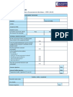 Higher Nationals: Internal Verification of Assessment Decisions - BTEC (RQF)