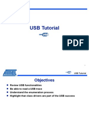 USB Tutorial | PDF | Usb | Device Driver
