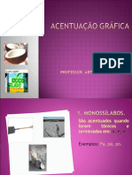 ACENTUAÇÃO GRÁFICA