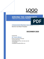 Business Case Report Template