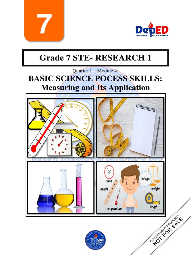 Ste-7 Research-1 q1 Lc3 Mod4 | PDF | Measurement | Accuracy And Precision