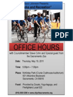 Mayor Johnson and Councilman Cohn's Office Hours - 5.19.11