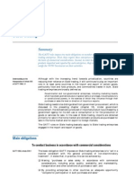 State Trading: Main Obligations