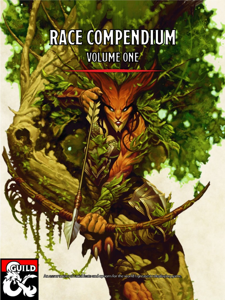 Race Comp 1 | PDF | Dwarf (Dungeons & Dragons) | Elf (Dungeons & Dragons)