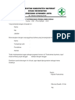 Surat Pengalaman Kerja