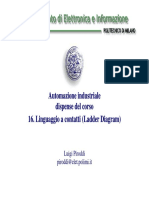 16 - Linguaggio a Contatti (Ladder Diagram)