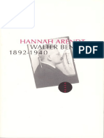 Walter Benjamin by Hannah Arendt