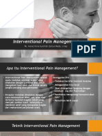 IPM-Interventional Pain Management Teknik dan Kondisi Yang Membutuhkan