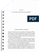 Borja, Jordi. "Capítulo 1", "Capítulo 2" y "Capítulo 4". La Ciudad Conquistada. Alianza, 2003.