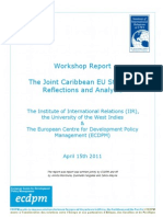 IIDS-ECDPM - The Joint Caribbean EU Strategy Reflections & Analysis (May 2011)