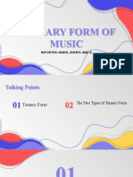 Ternary Form of Music: Reporter: Rubio, Sheryl Mae D