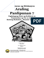 AP7 Q3 W6 Aspekto NG Pamumuhay