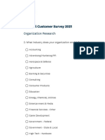 TestRail Customer Survey 2021 - 2