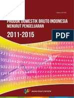 ID Produk Domestik Bruto Indonesia Menurut Pengeluaran 2011 2015