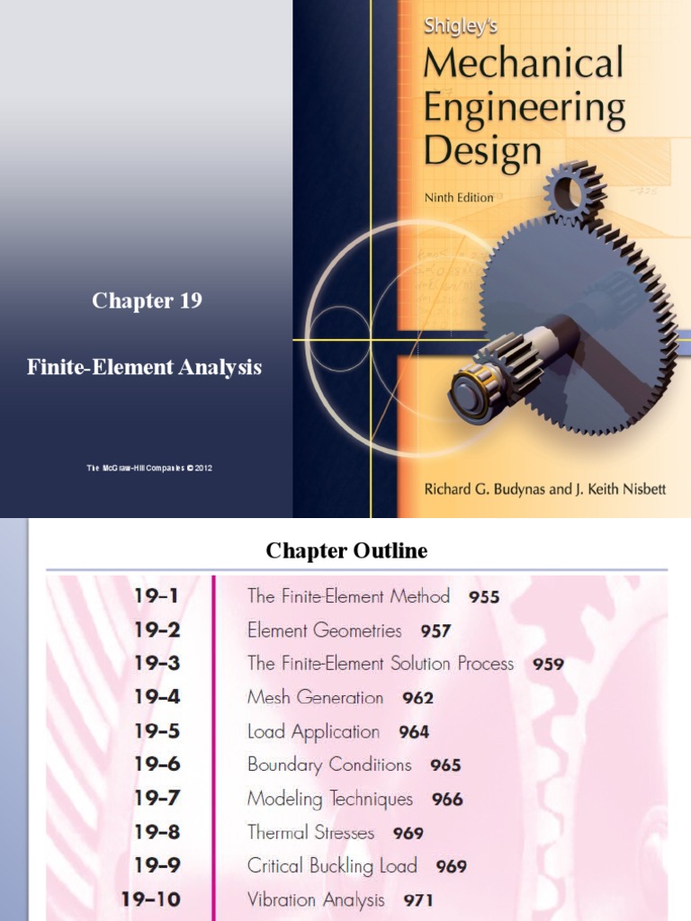 Chapter - 19: Finite Element Analysis | PDF | Finite Element Method ...